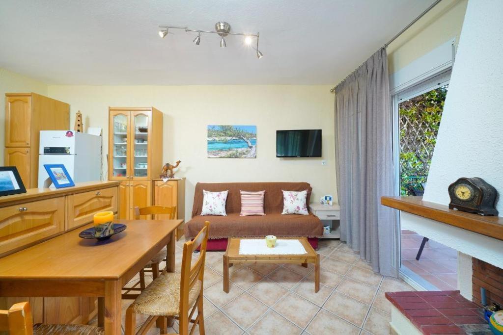 Golden Beach Maisonettes Villa Chrysi Ammoudia Bilik gambar